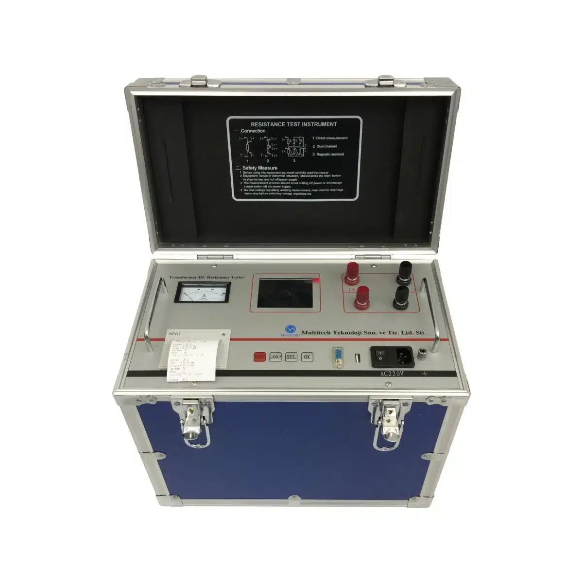 MTS-TWR-40 Sargı Direnci Ölçüm Cihazı